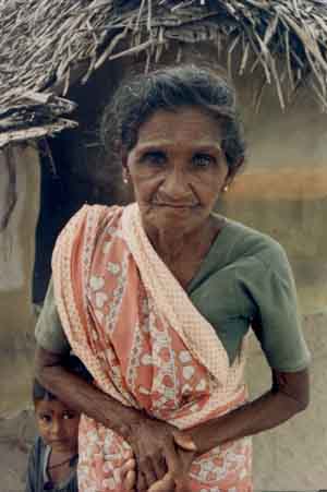 Coastal Vedda elder, Kathiraveli
