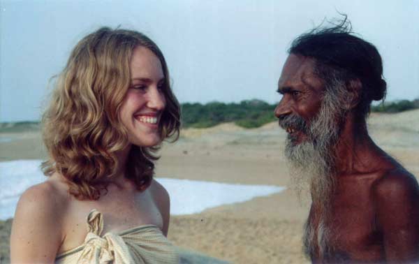 American anthropologist Jill Priest and Danigala Vedda Chief Randunu Wanniya