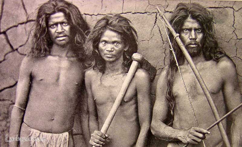 Veddahs - the aborigines of Ceylon (courtesy: www.lankapura.com