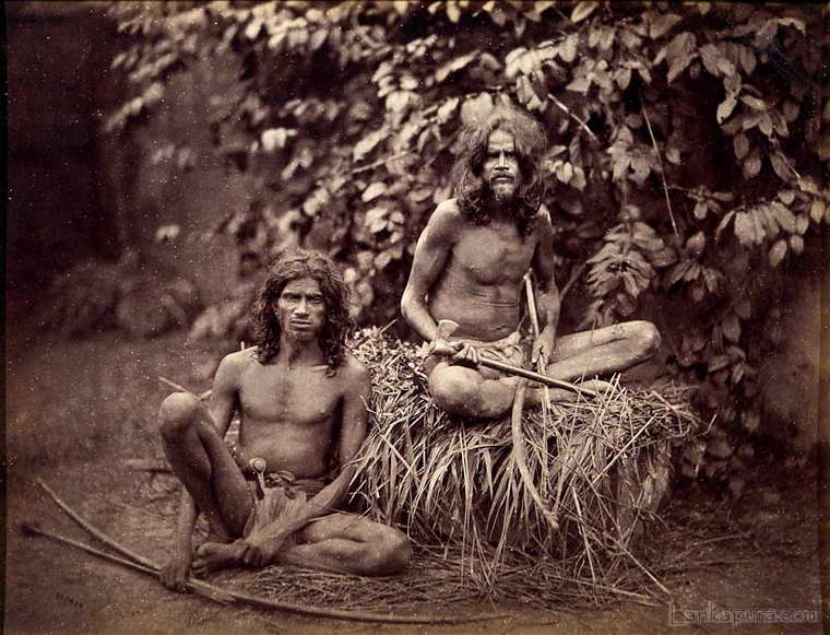 VEDDAHS, or Weddahs (from Sanskrit veddha, ” hunter”), primitive people of Ceylon, probably representing the Yakkos or “demons” of Sanskrit writers, the true aborigines of the island.